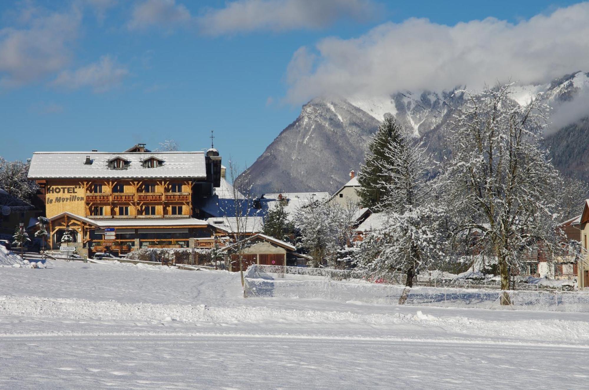 Hotel-Spa Le Morillon Charme & Caractere Eksteriør billede